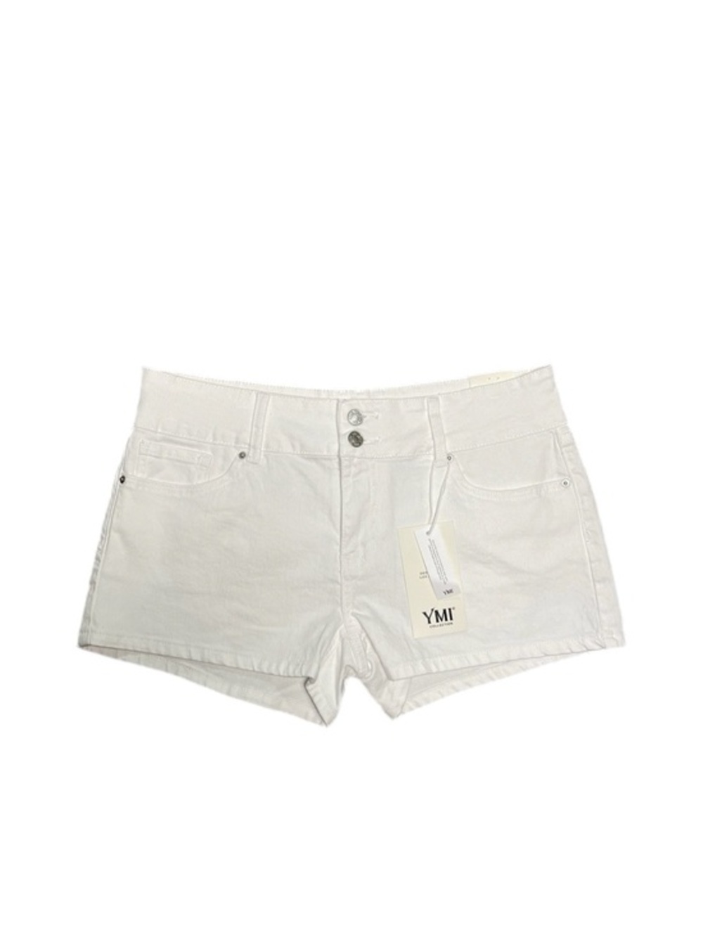 NWT - Y2K YMI White Cotton Jean Shorts